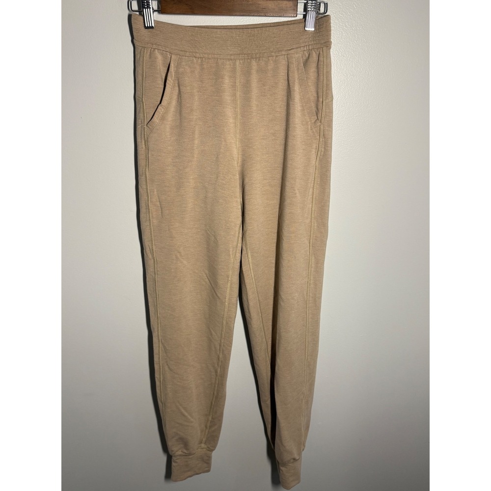 Lululemon Align Jogger Tan Khaki Nulu High Rise Sweatpants W5BSNS Women Size 4